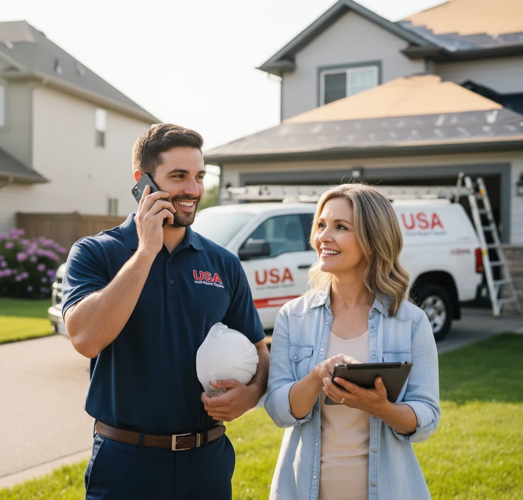 USA Roof Repair Experts customer support in Pittsview